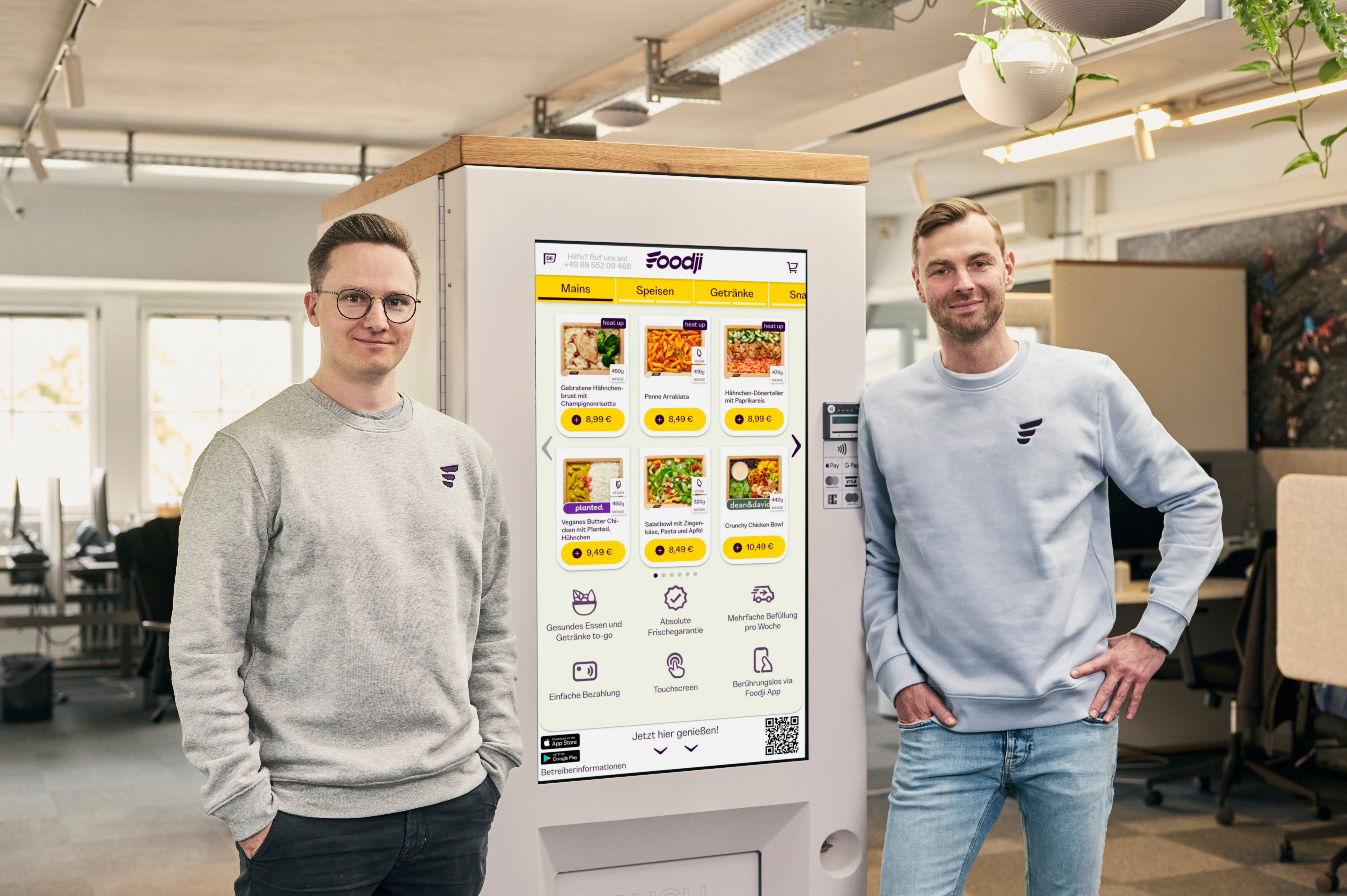 Daniel von Canal und Felix Munte, Foodji (c) Foodji Marketplace GmbH