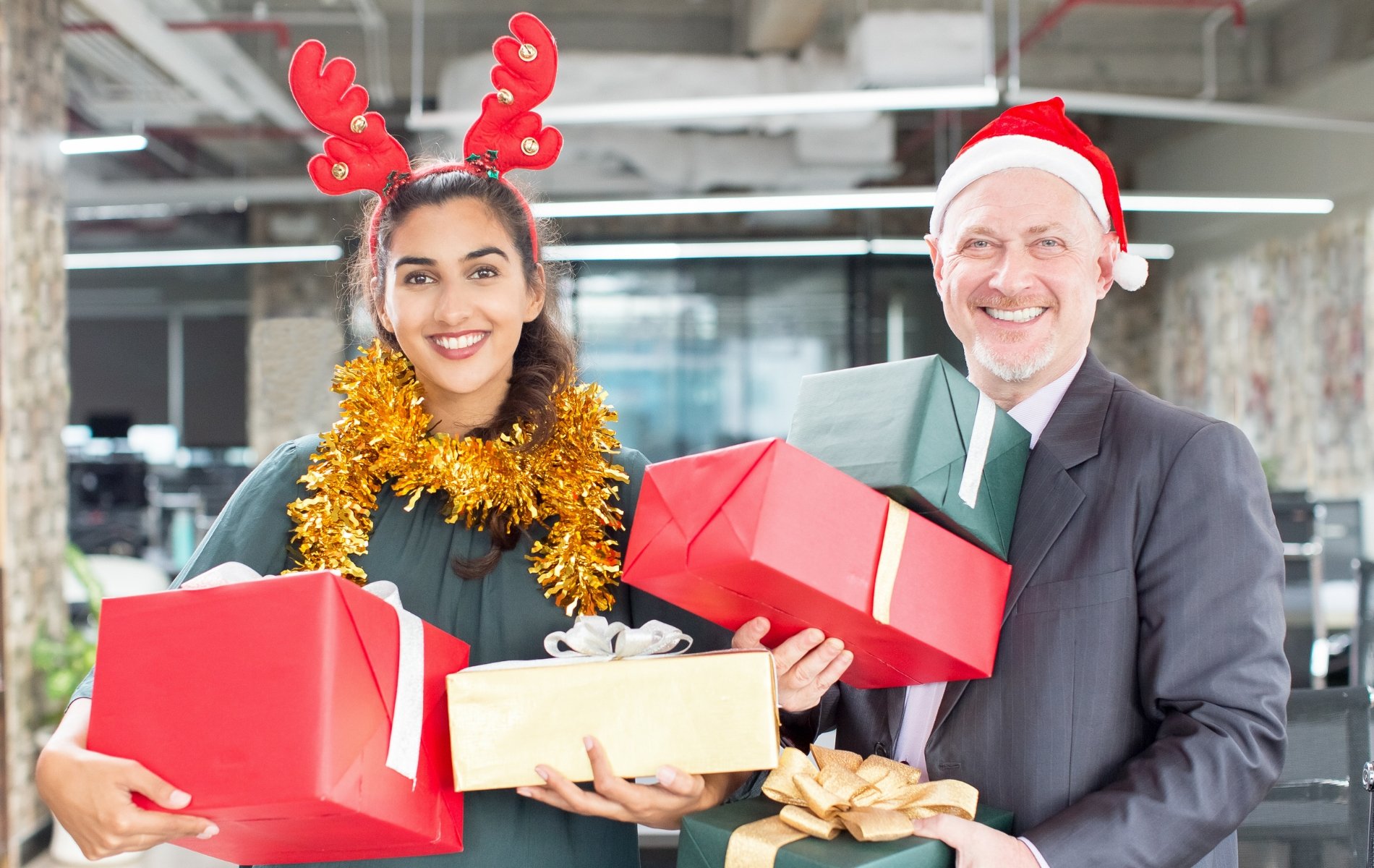 Weihnachtsgeschenke vom Chef