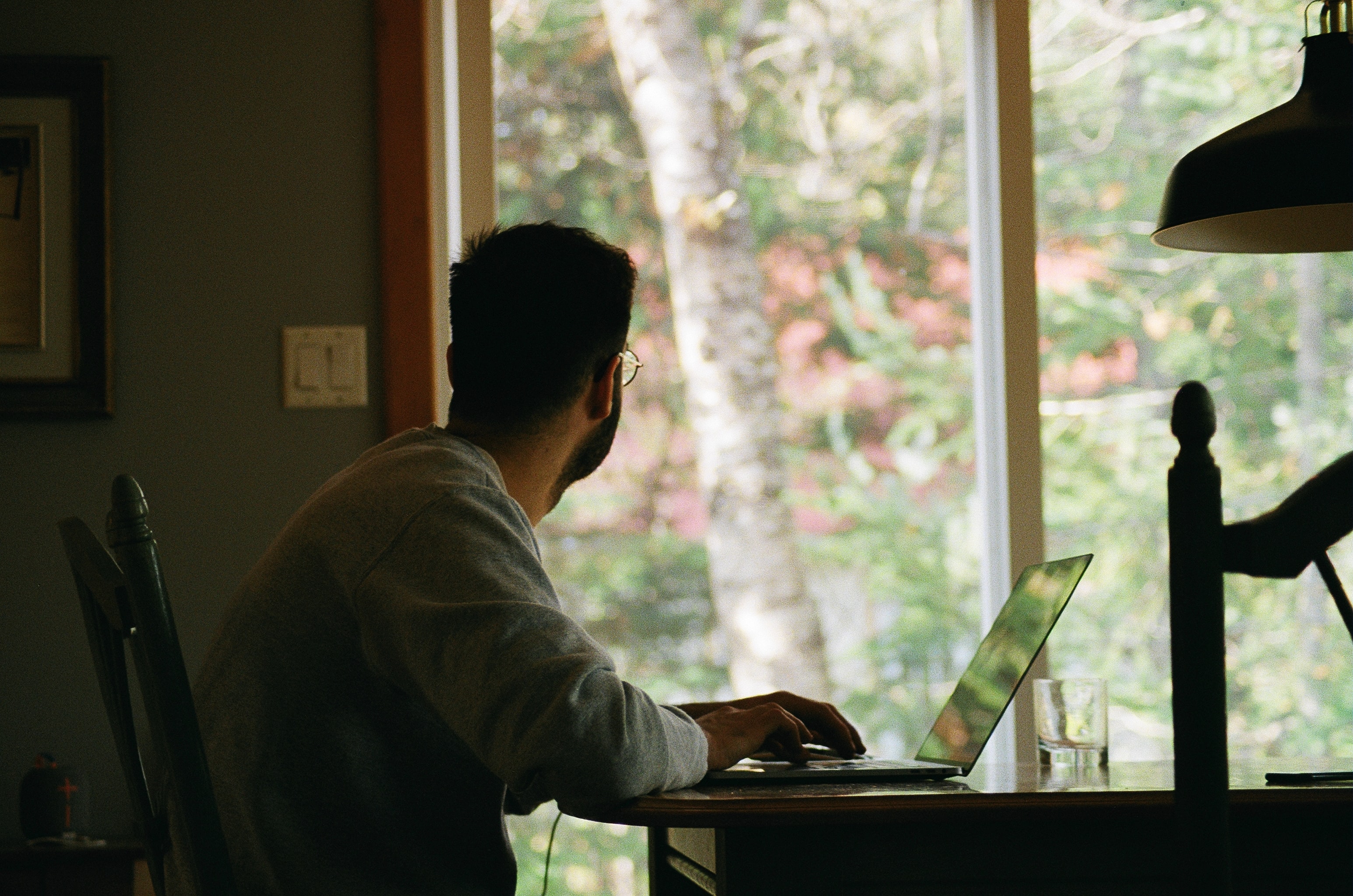 Mitarbeiter im Homeoffice